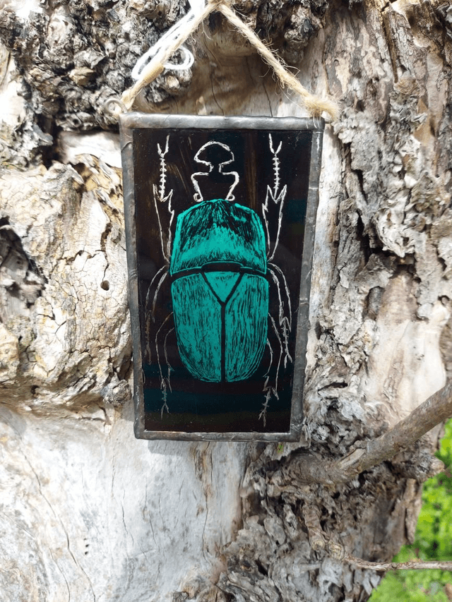Emerald beetle