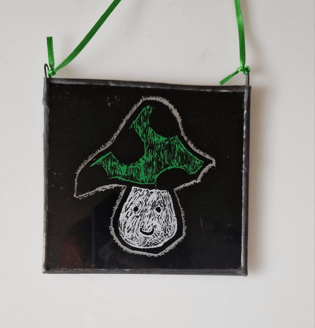 Mushdude Suncatcher 