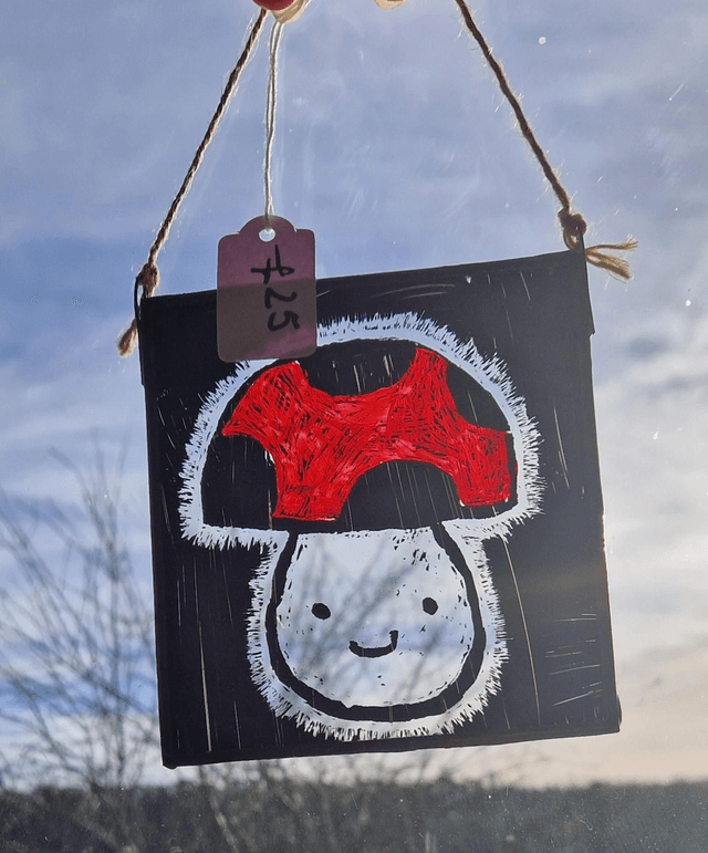 Mushdude Suncatcher 