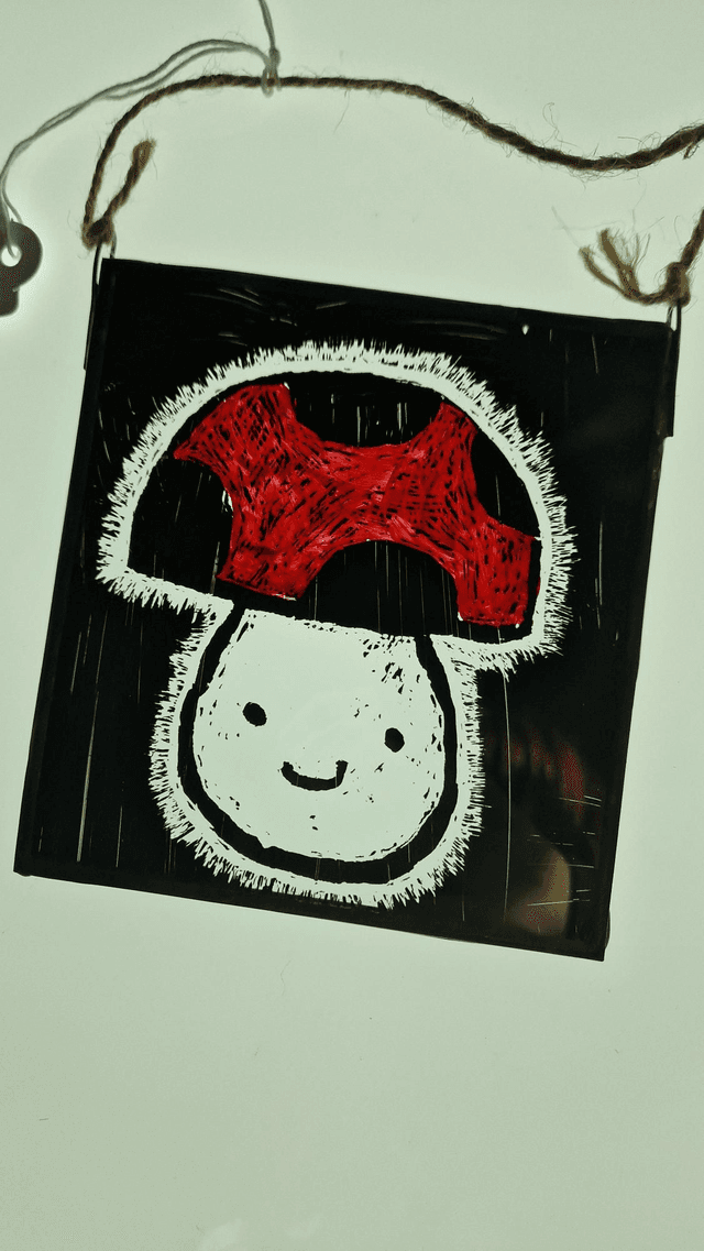 Mushdude Suncatcher 