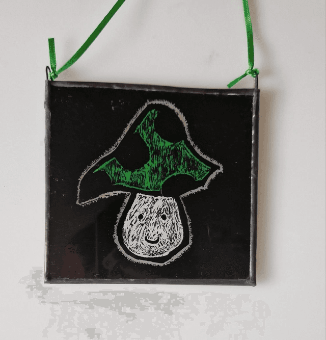 Mushdude Suncatcher 