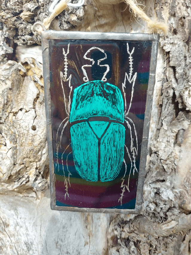 Emerald beetle